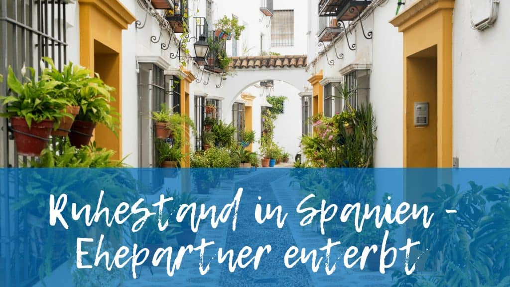 Retirement in Spain - Spouse disinherited : Picture of a Spanish house