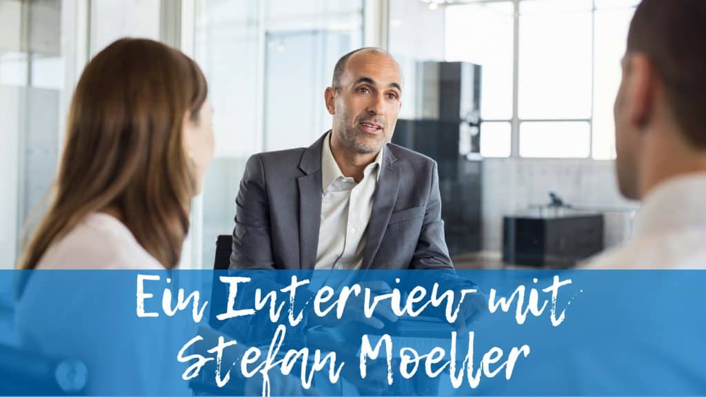 A consultant with two clients behind writing: An interview with Stefan Moeller