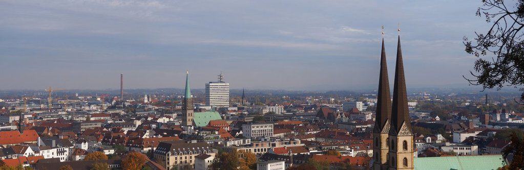 Blick über die Dächer von Osnabrück