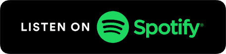 Black CTA button with dark green Spotify logo and Listen On lettering