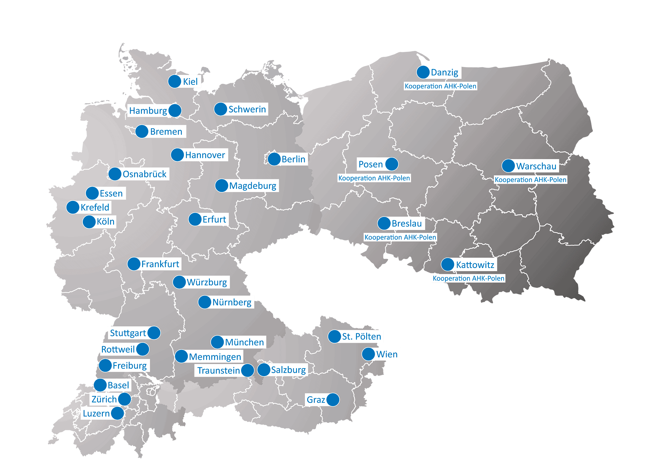 KERN Standorte DACH und Polen zur Firmennachfolge