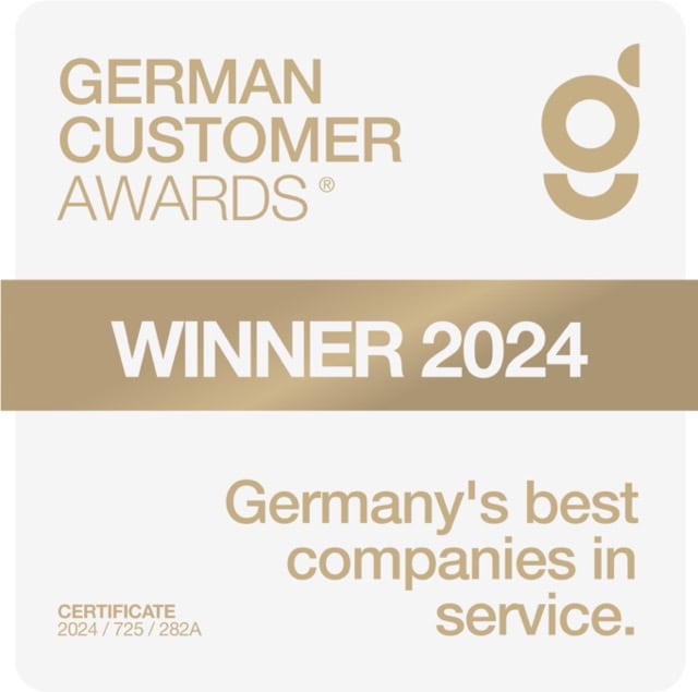 Prémios de clientes alemães 2024
